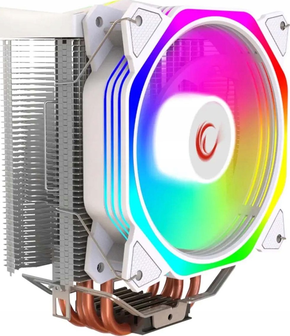 Ладилник за процесор Rampage Octagon C50, вентилатор 120 mm, TDP 165W, бел