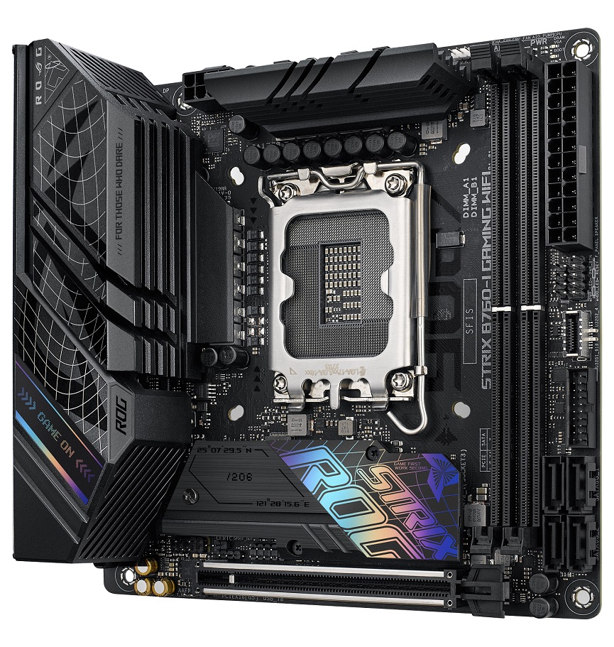 Pllakë amë ASUS ROG STRIX B760-I GAMING WIFI, LGA 1700, mITX