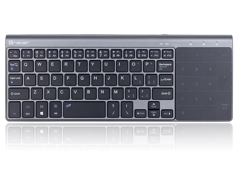 Tastierë me touchpad Tracer EXpert, RF Wireless, e hirtë