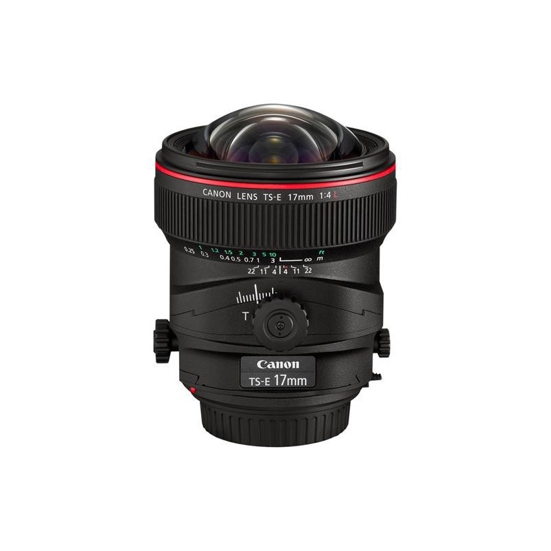 Lente Canon TS-E 17mm f/4L Tilt-Shift