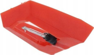Gjilpërë gramafoni Lenco N-10 Stylus, majë qeramike, për LENCO LS TCD TT, e kuqe