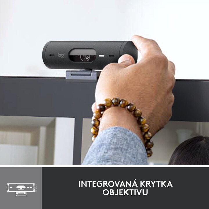 [OUTLET] Ueb kamerë Logitech Brio 500, gri