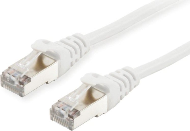 Kabllo rrjeti Equip Cat.6 S/FTP Patch, 0.25m, set 100 copë, e bardhë
