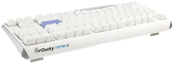 Tастатура Ducky One 3 Classic Pure White TKL, RGB LED, MX–Brown