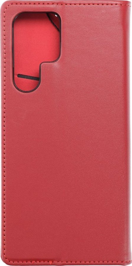 Këllëf flip lëkure Forcell SMART PRO për Samsung S22 Ultra, bordo