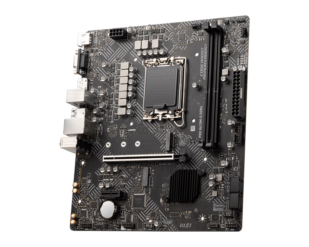 Pllakë amë MSI PRO H610M-G DDR4, LGA 1700, mATX