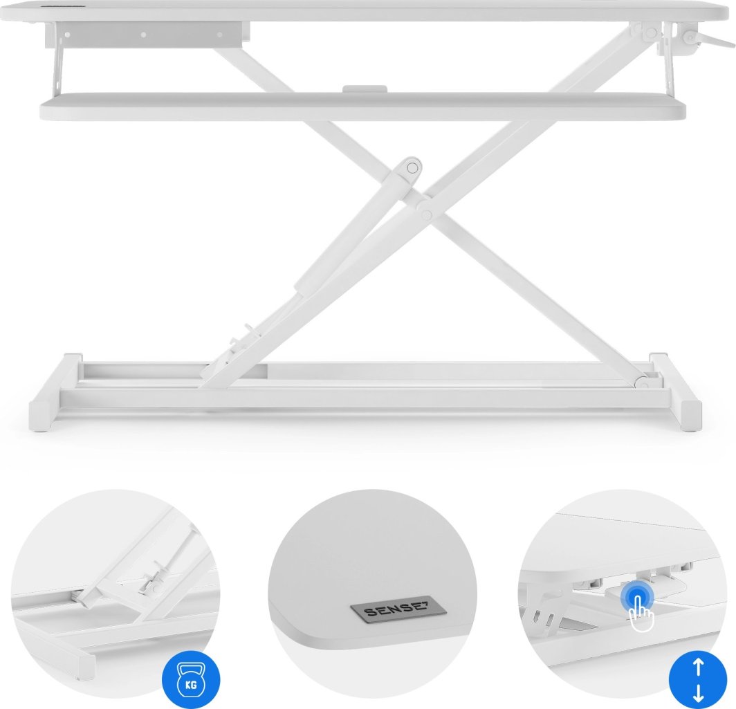 Tavolinë e palosshme SENSE7, e bardhë