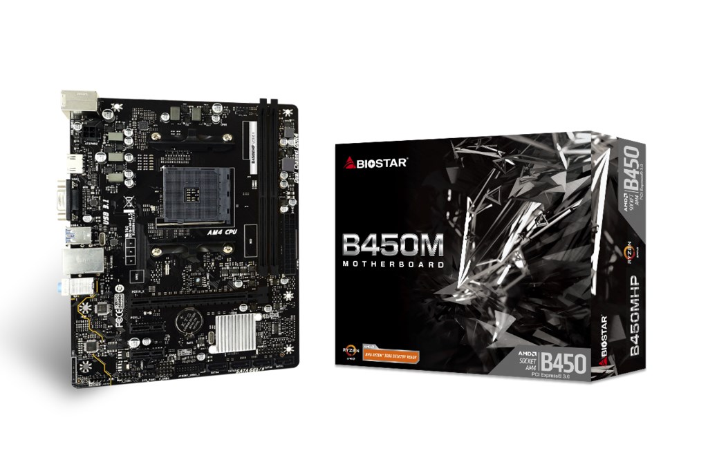 Pllakë amë Biostar B450MHP AMD B450 Socket AM4 micro ATX