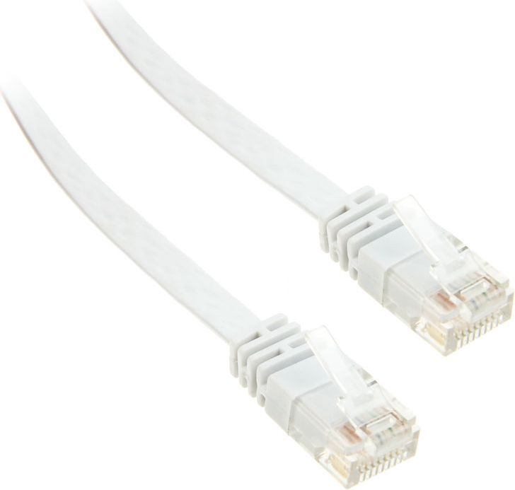 Kabllo rrjeti InLine 71603W, Cat 6 U/UTP, RJ45, 3 m, e bardhë