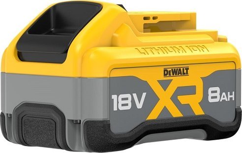 Bateri për vegla DeWalt DCB188, 18V XR, 8Ah, e verdhë