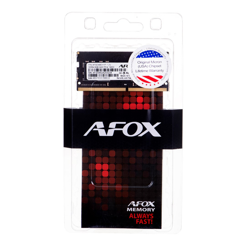 Memorie SO-DIMM DDR4 AFO, 8GB, 2400 MHz, CL11