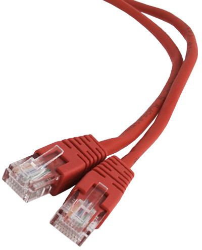 Kabllo Gembird Cablexpert Patch UTP c5e, 2x RJ-45, 5m, e kuqe