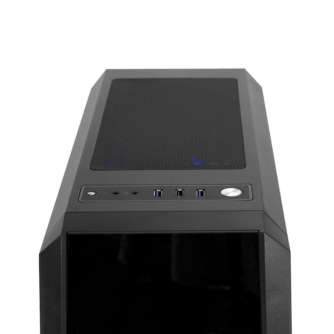 Kasë për kompjuter Chieftec SCORPION II, ATX/mATX, e zezë