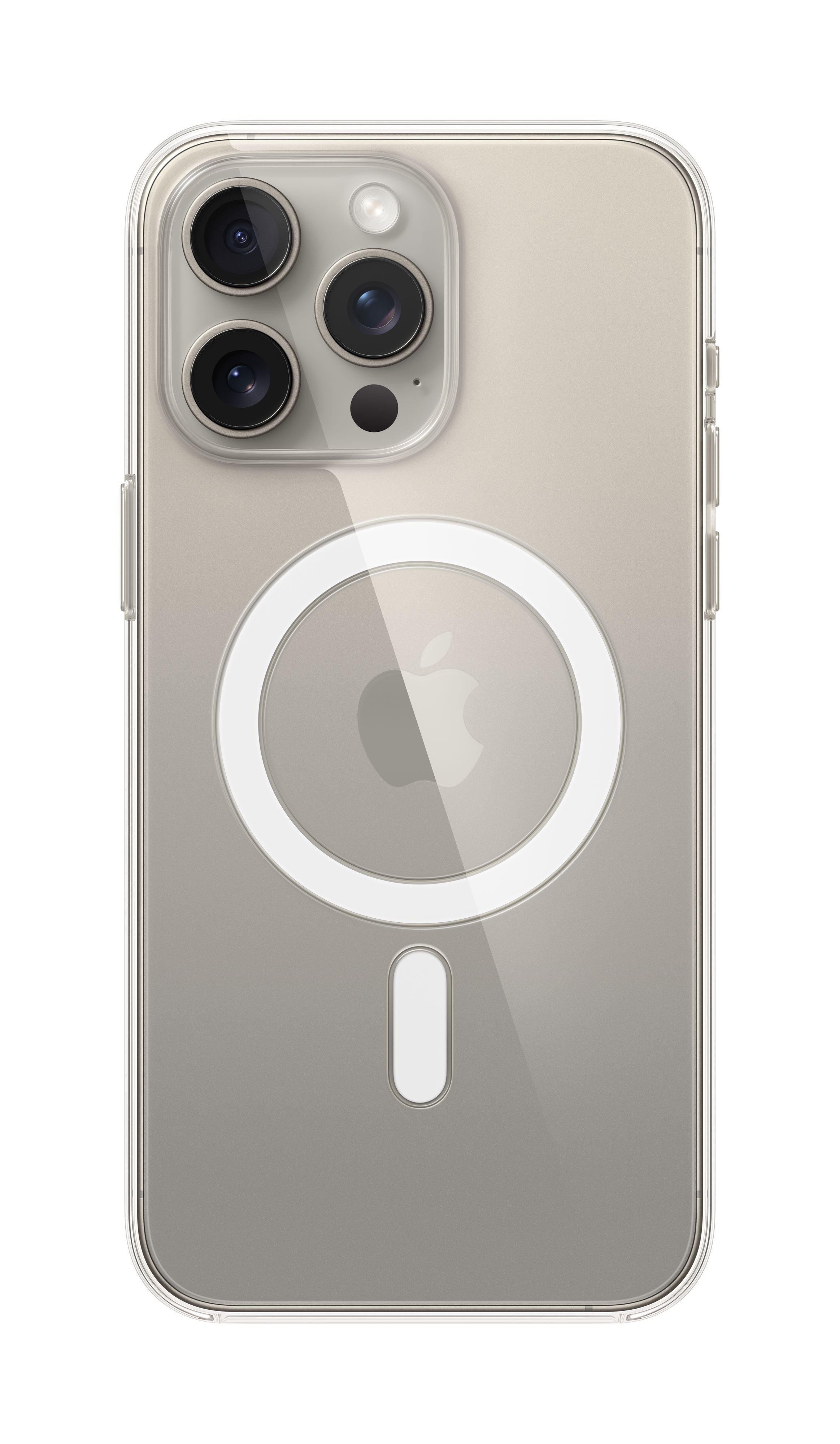 Apple iPhone 15 Pro Max Clear Case me MagSafe