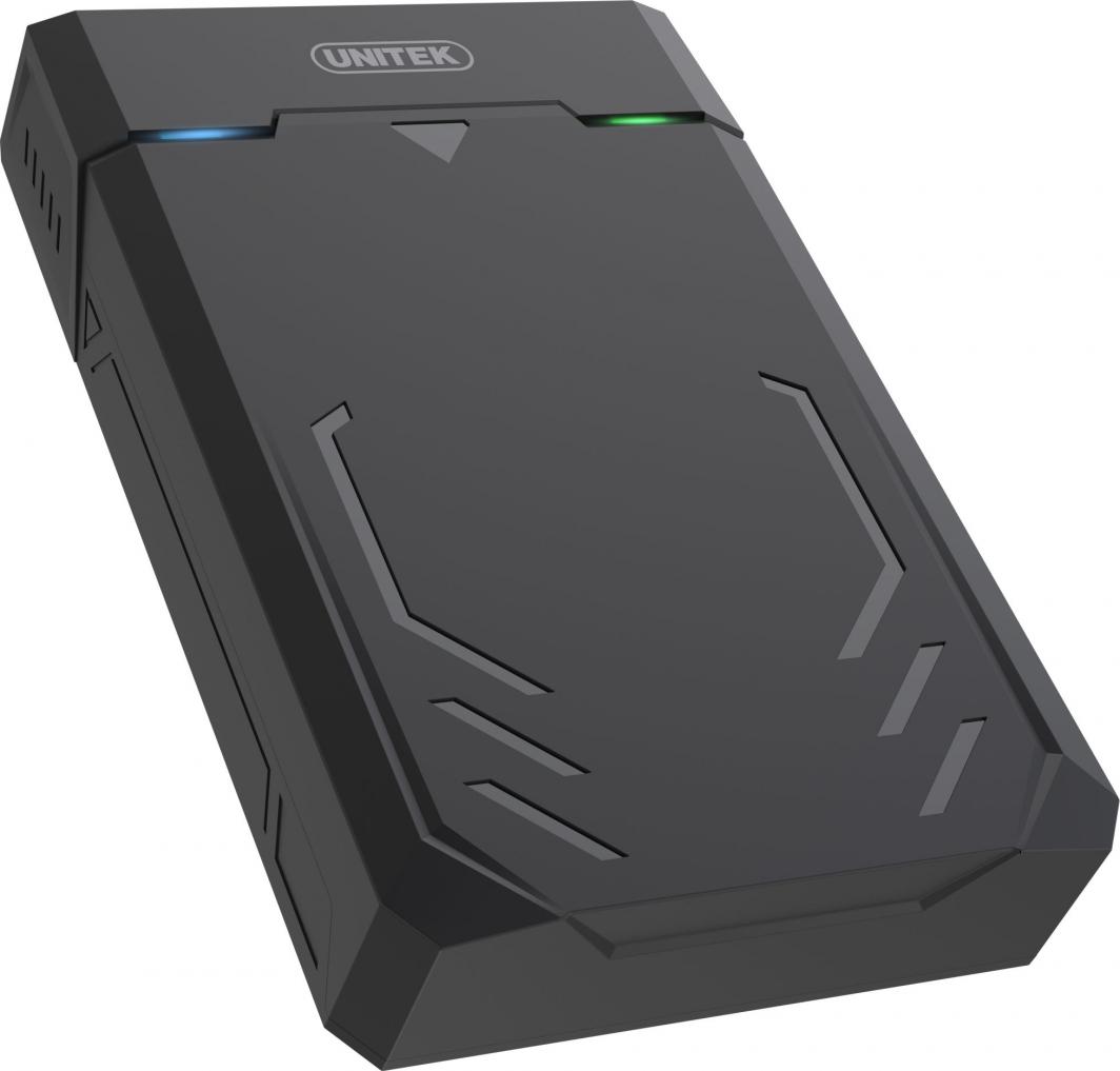 Përshtatës Unitek USB 3.0 - 2.5 "/ 3.5" HDD / SSD SATA III, i zi