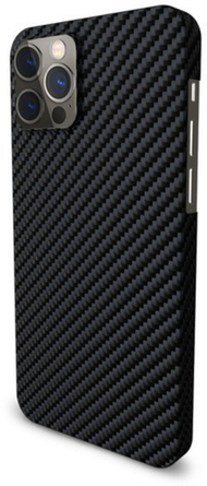 [OUTLET] Mbrojtëse EPICO CARBON për iPhone 12/12 Pro 6.1'', e zezë