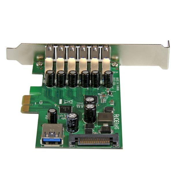 Kartë Manhattan, USB 3.0 PEXUSB3S7, 7 porte, PCI-Ex