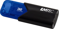 USB flash Emtec CLICK B110, 32GB, USB 3.2, blu