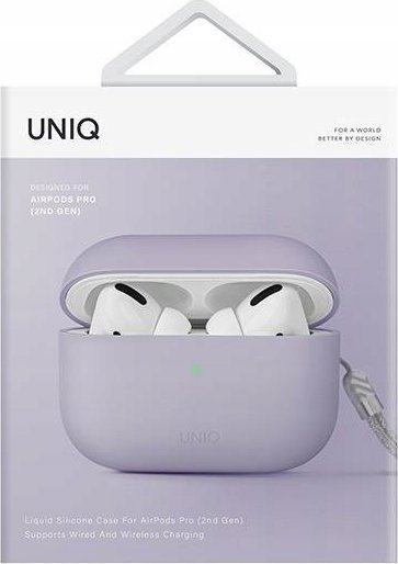 Çantë për kufje Uniq Lino Case, me mbulesë mbrojtëse, lejla