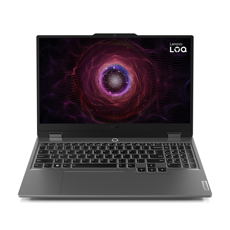 Laptop gaming Lenovo LOQ 15ARP9, 15.6" FHD 144Hz, Ryzen 5 7235HS, RTX 4050 6GB, 16GB RAM, 512GB SSD, gri Luna