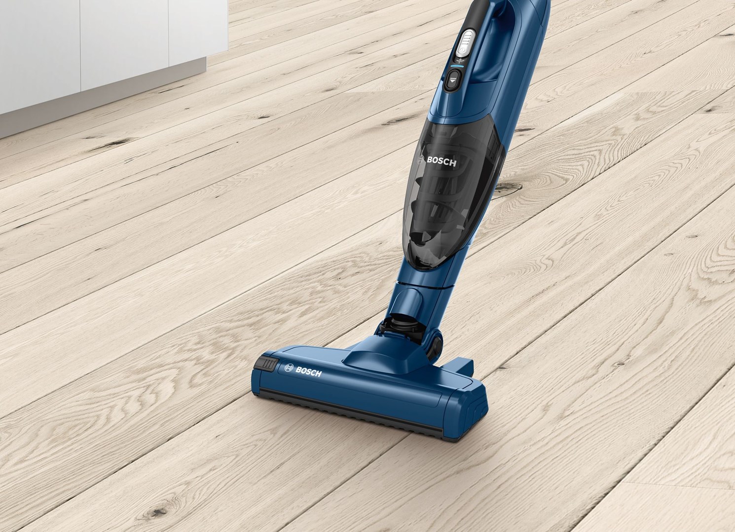 Fshesë vertikale pa kabllo Bosch Readyy'y BBHF216, 2 në 1, furçë AllFloor, gri