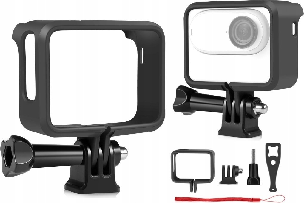 Kornizë mbajtëse Puluz PU881B për Insta360 GO 3, me tripod, e zezë