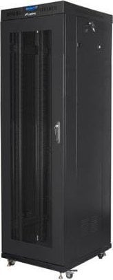 Kabinet rrjeti Lanberg Standing Rack 19" 42U, 600x1000mm, i zi