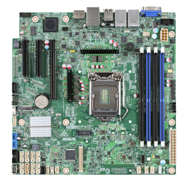 Pllakë amë Intel DBS1200SPL Intel C236 LGA 1151 (Socket H4) micro ATX