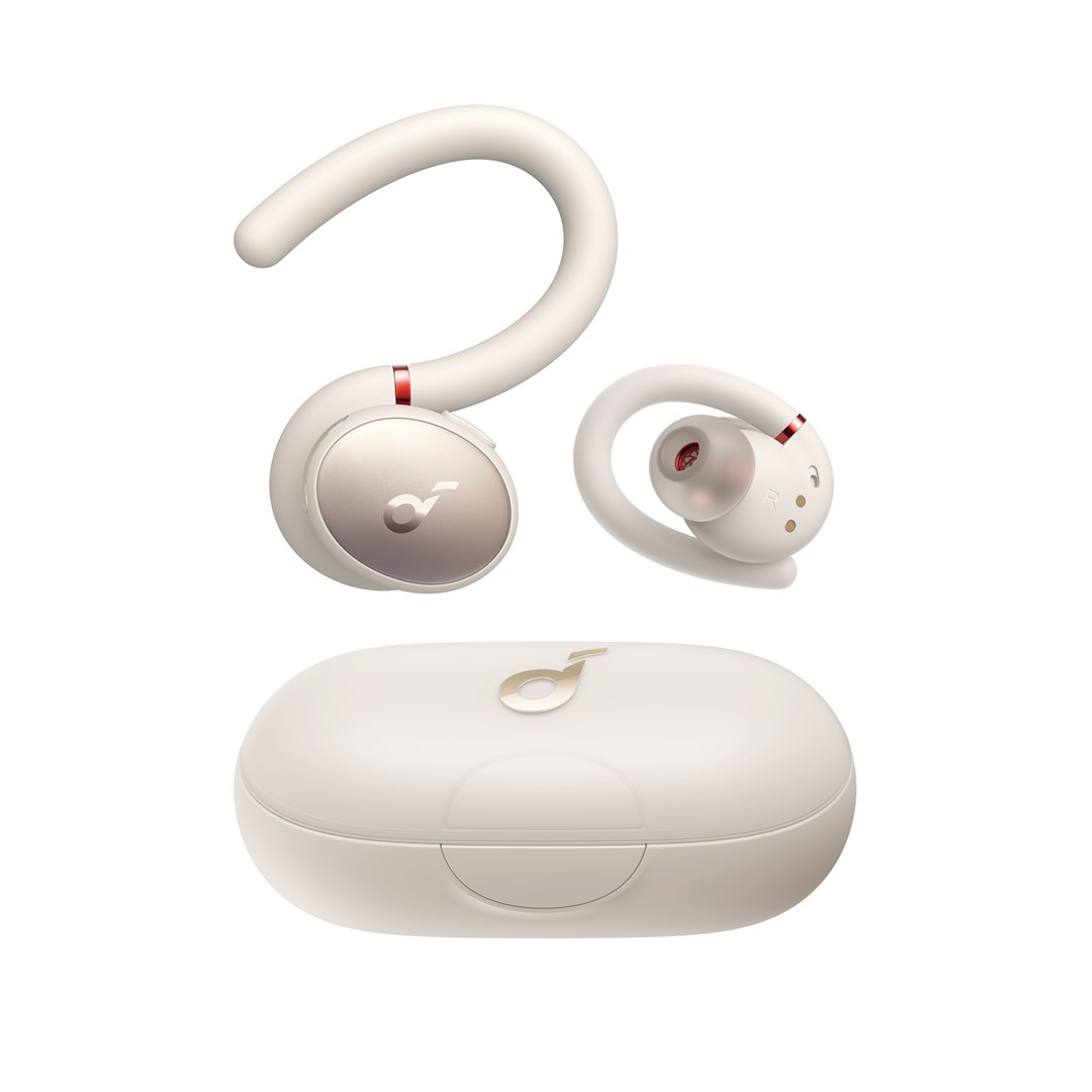 Kufje Soundcore Sport X10, Bluetooth, të bardha