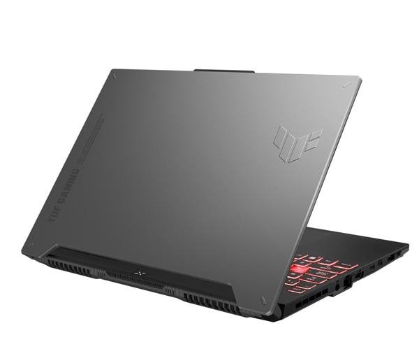 Laptop ASUS TUF Gaming, 15.6", AMD Ryzen 5-7535HS, 16GB RAM, 1TB PCIE G4 SSD, NVIDIA GeForce RTX 4060, i hirtë i errët