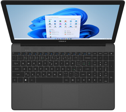 Laptop Umax VisionBook N15R, 15.6 "Full HD, Intel Celeron N4020, 4GB RAM, 128GB SSD, Intel UHD Graphics, gri