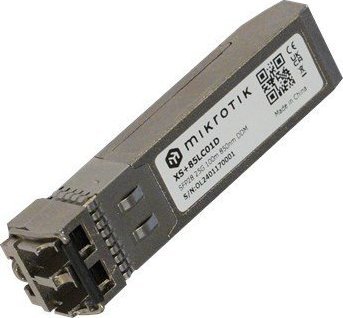 Modul optik MikroTik XS+85LC01D SFP28, 10G 25G, Dual LC UPC