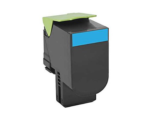Kasetë toneri Lexmark 80C0S20 Cyan, 2000 faqe, blu