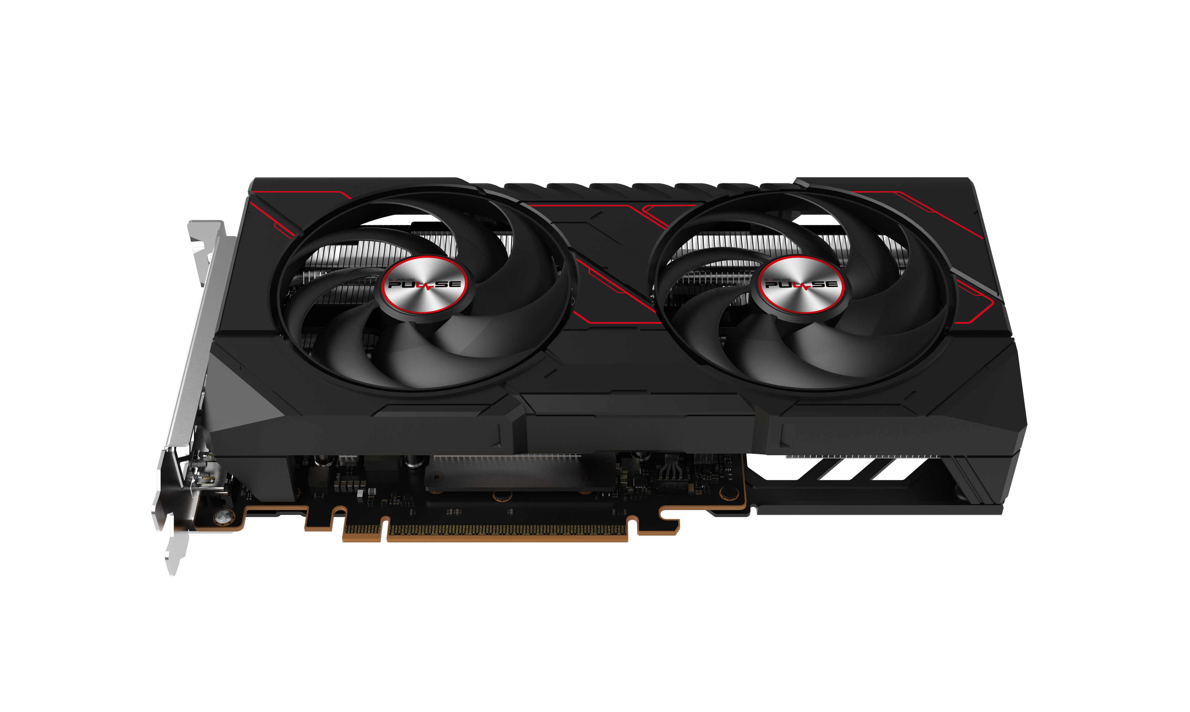 Kartë grafike Sapphire AMD Radeon RX 9060 XT Pulse, 8GB GDDR6, PCIe 5.0, e zezë