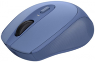 Maus wireless Trust Zaya, i rikarikueshëm, 1600 DPI, blu