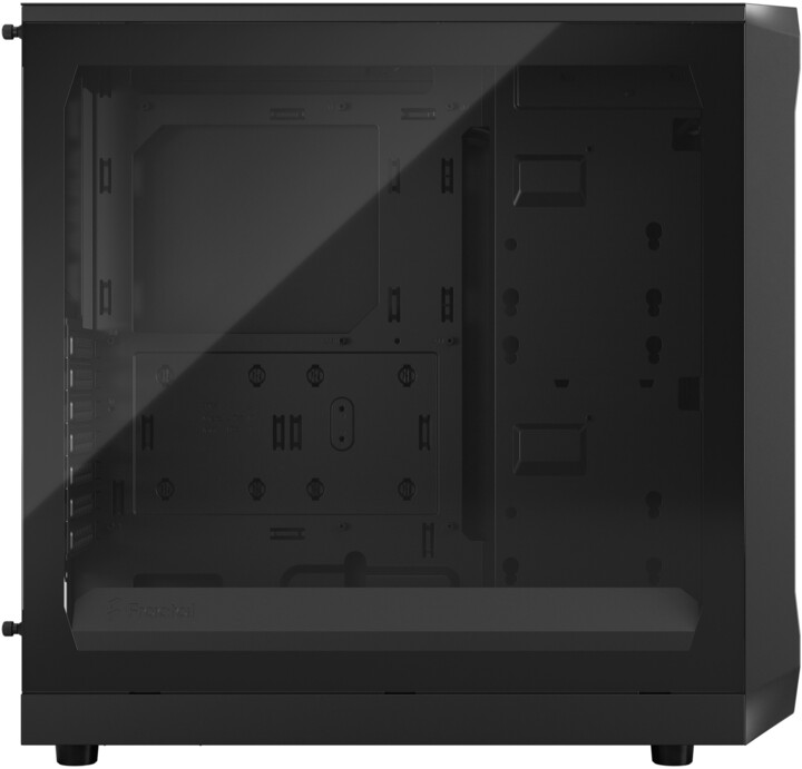 Куќиште Fractal Design Focus 2 Black TG Clear Tint