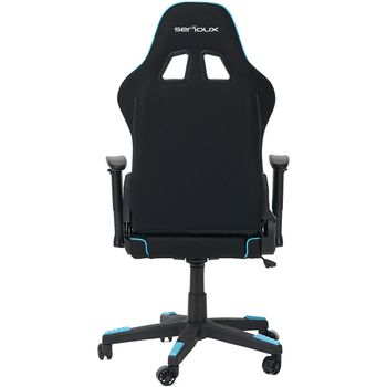 Karrige gaming Serioux TORIN TXT, ergonomike, tekstil, blu