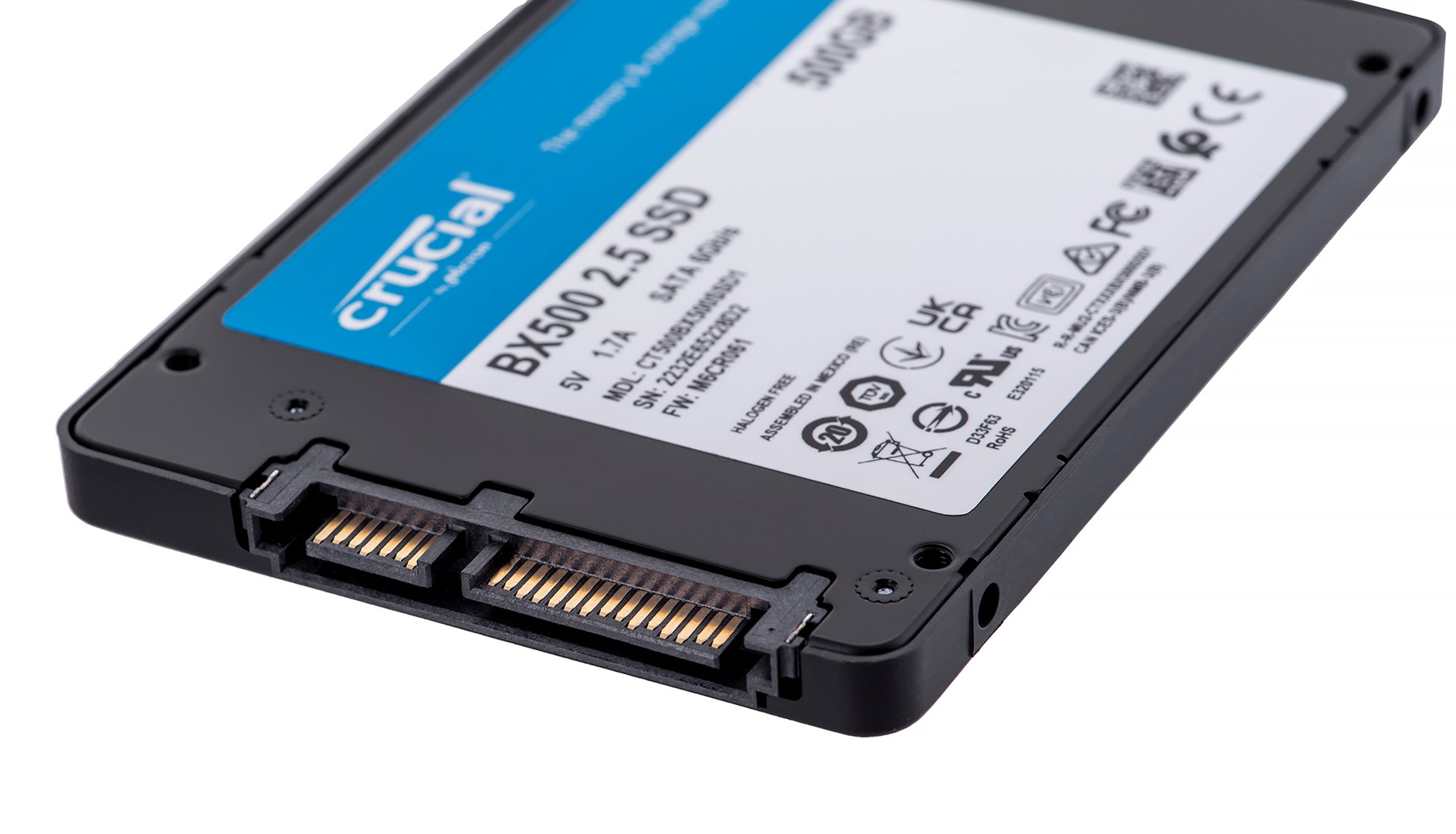 Disk SSD Crucial BX500, 500GB, 2.5", SATA III