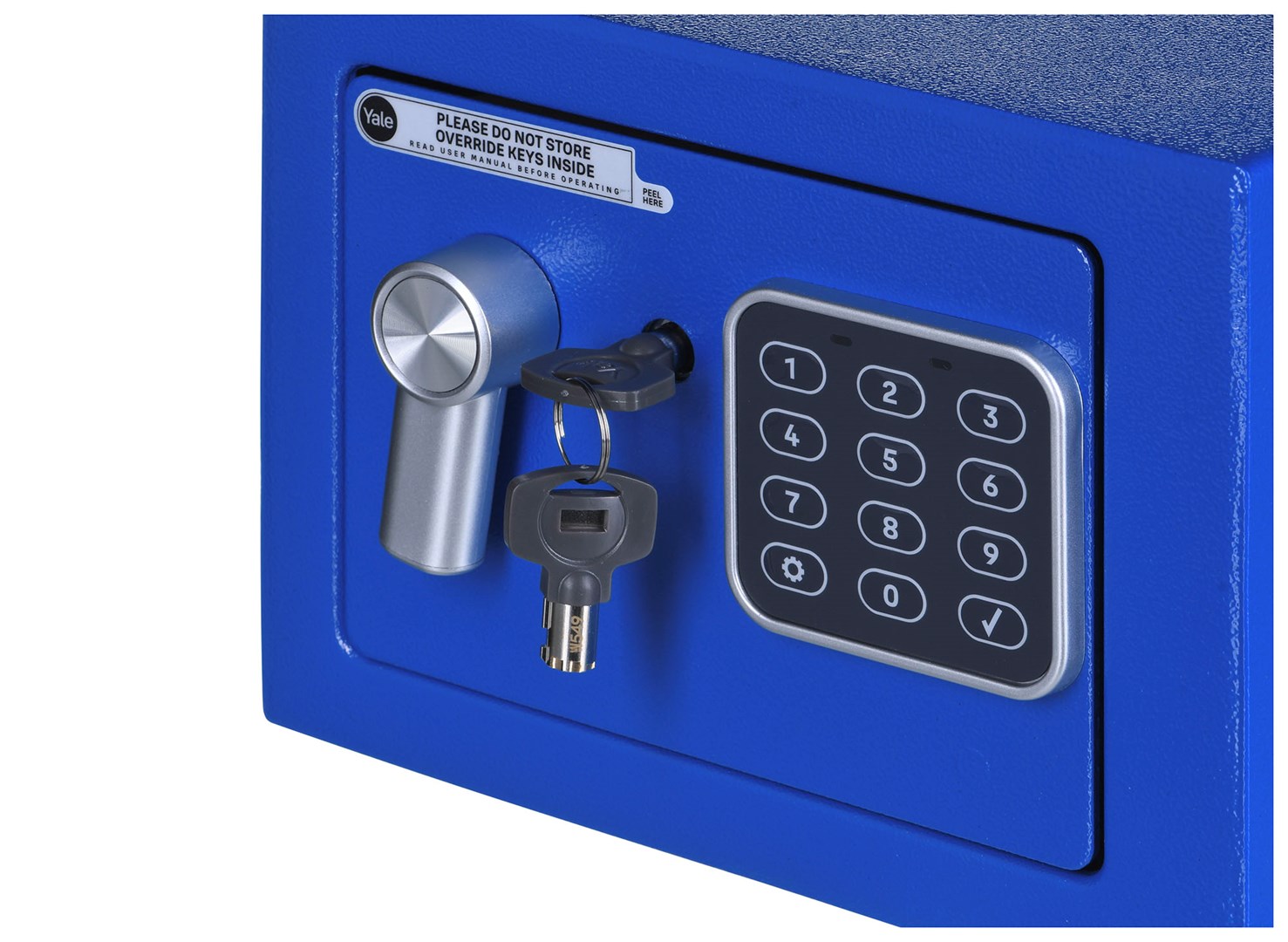 Kasafortë Yale YSV/170/DB2/B, 3.8 L, çelik, blu