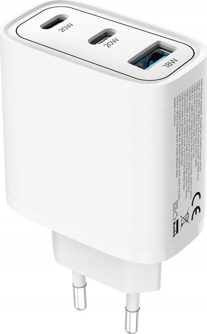 Karikues muri Mobile Origin MO13 GaN, 40W, 1x USB A 2x USB C, i bardhë