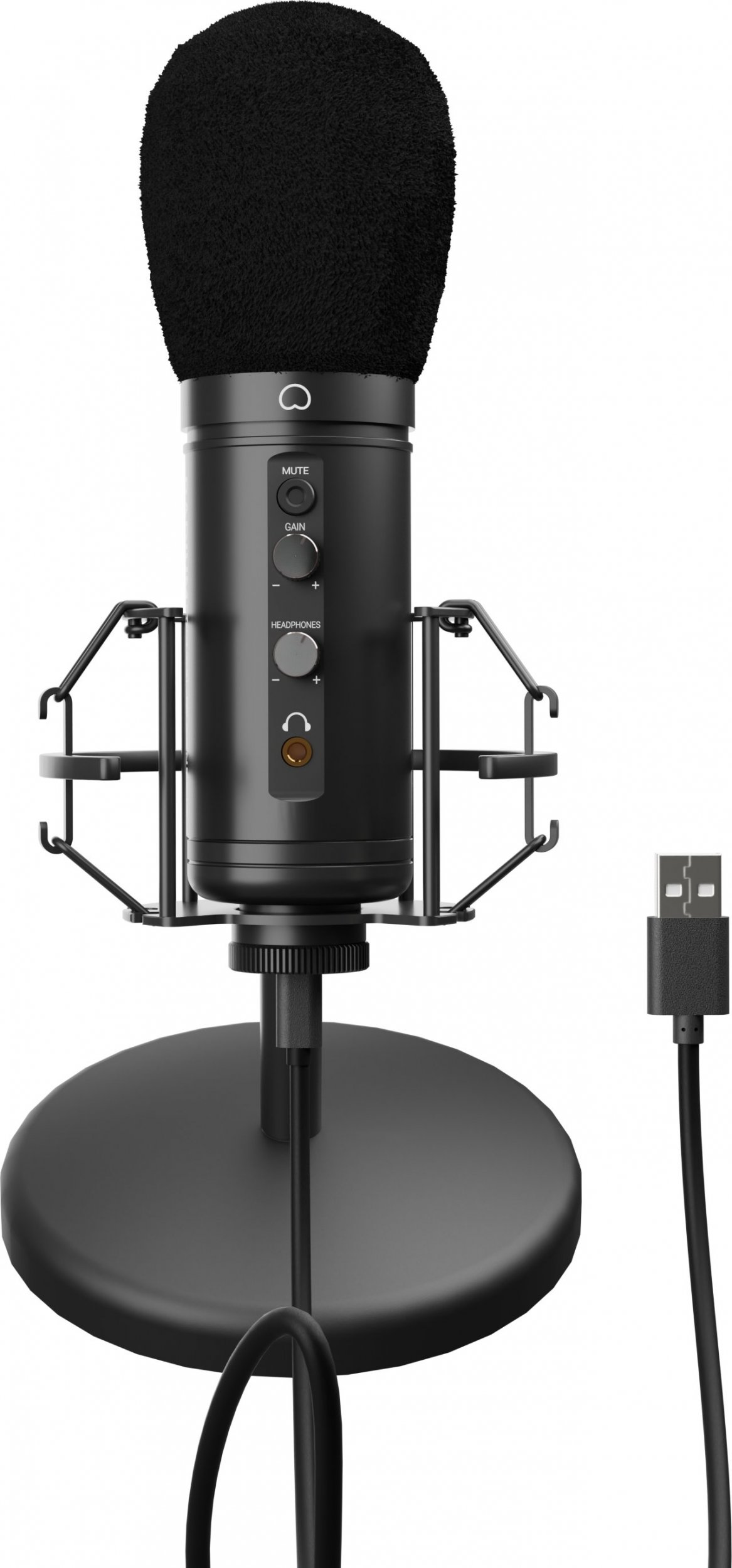 Mikrofon Genesis Radium 600 G2, kondensator studio, USB C, i zi