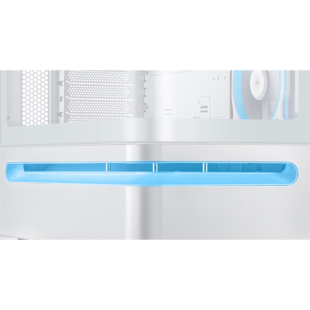 Kuti gaming ASUS Prime AP202, mATX, ARGB, e bardhë