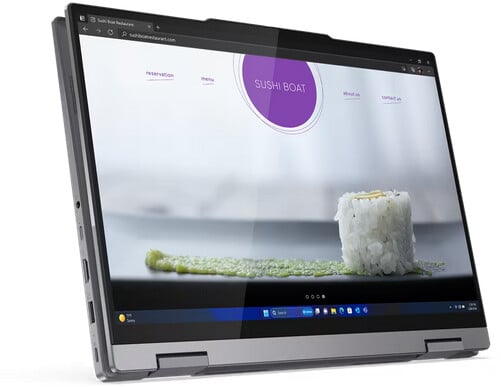 Лаптоп Lenovo ThinkBook 14 2-in-1 G4 IML, 14", Intel Core Ultra 7 155U, 32GB RAM, 1TB SSD, Intel Arc, Сив