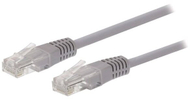 C-TECH крпеница Cat5e, UTP 7,5 m, сива боја