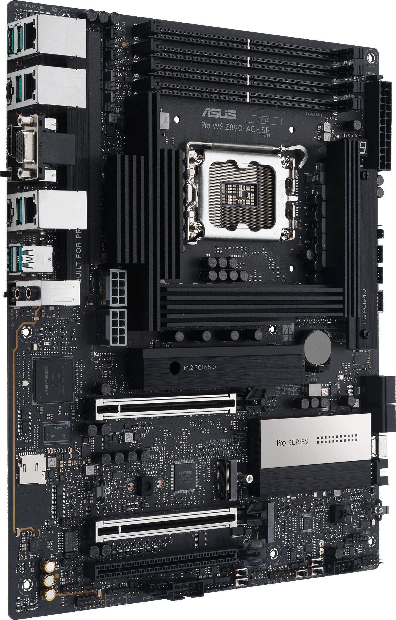 Pllakë amë ASUS Pro WS Z890 ACE SE, Intel Z890, LGA 1851, ATX