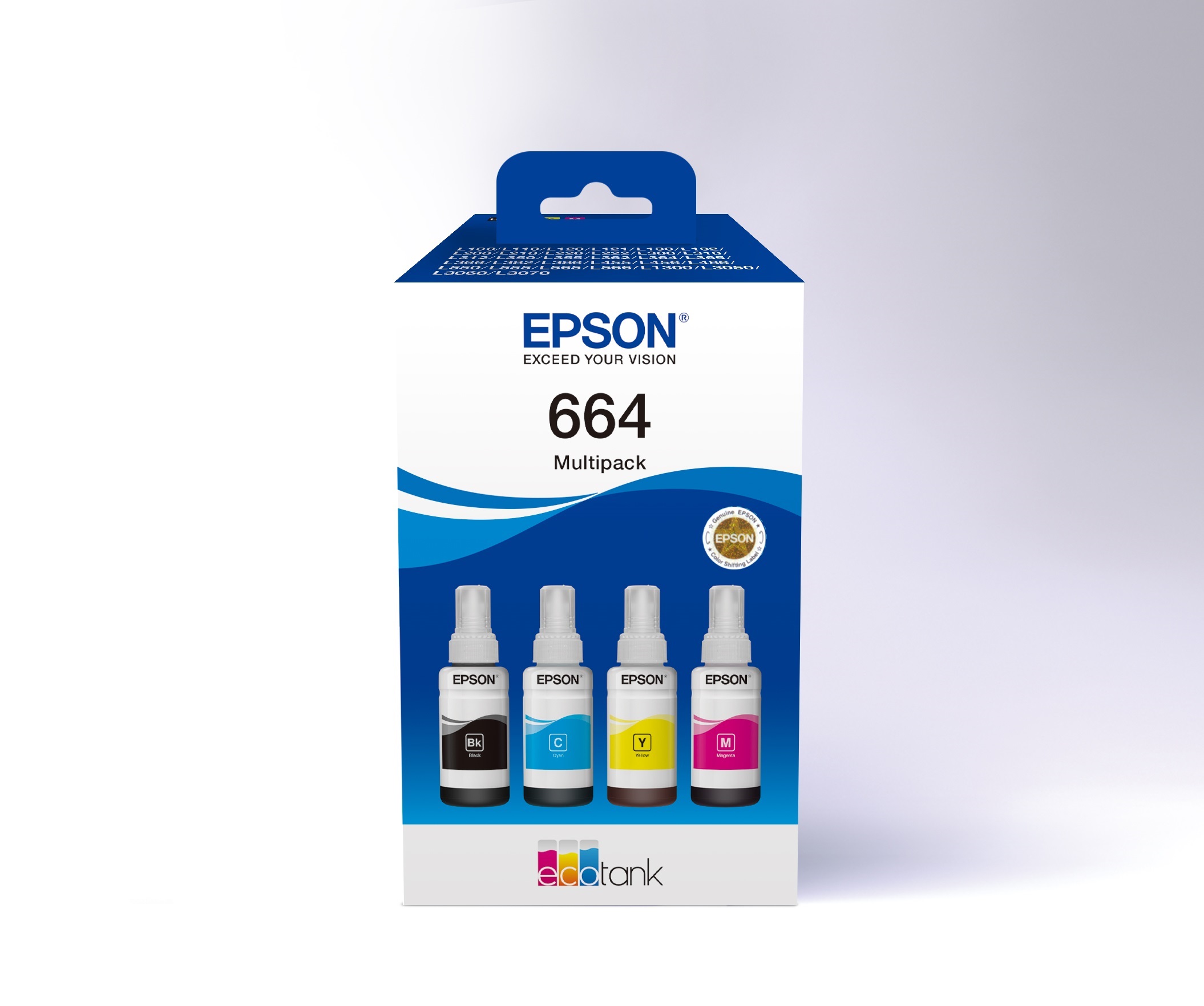 Ngjyrë printeri Epson 664 EcoTank 4 ngjyra