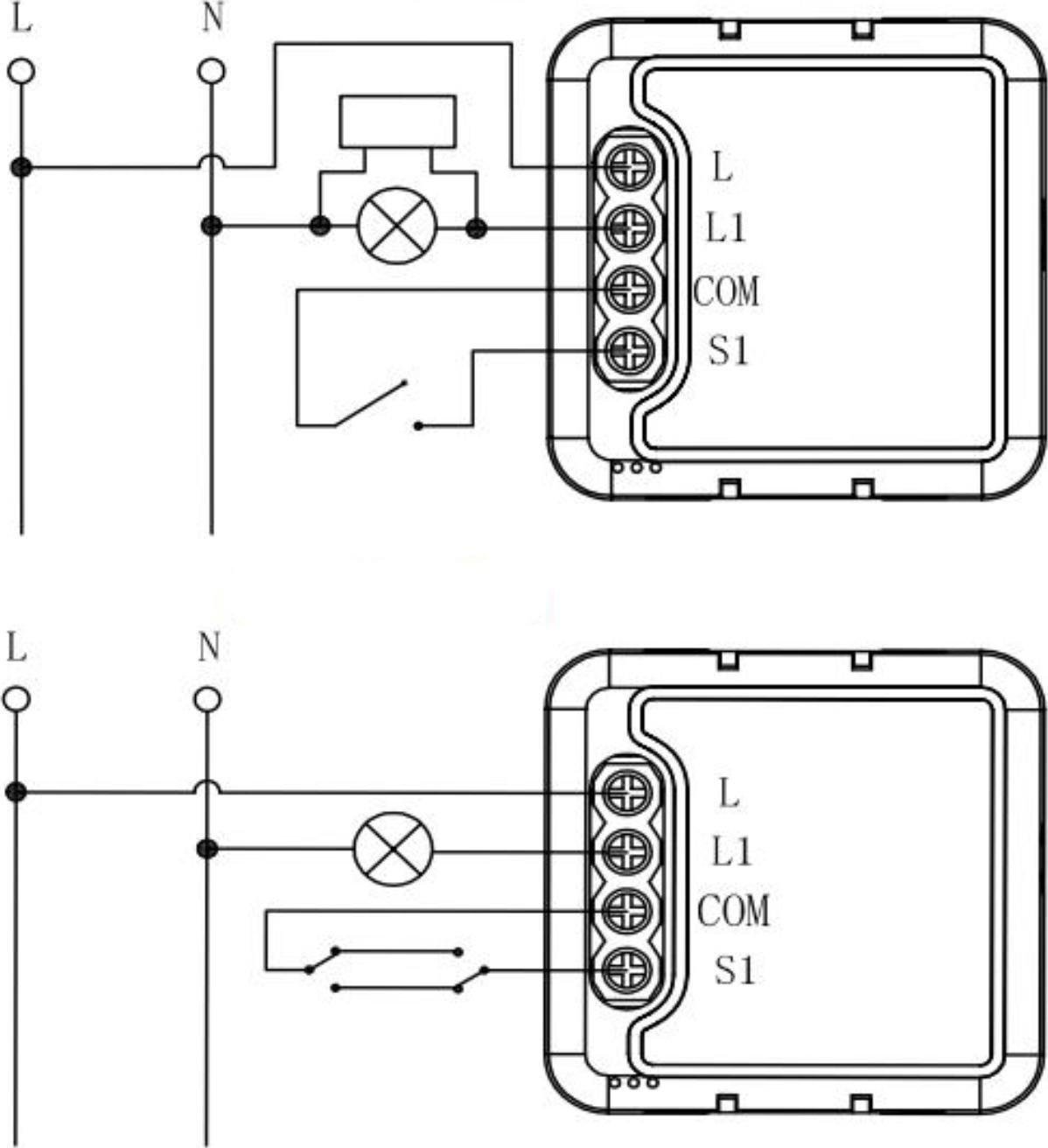 Modul rele inteligjent OXT Mini, 1 qark pa N, ZigBee TUYA