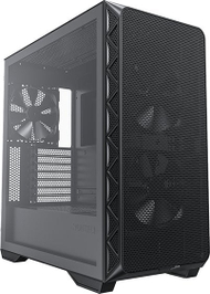 Kuti kompjuteri Montech AIR 903 Base, Midi Tower, me tre ventilatorë, e zezë