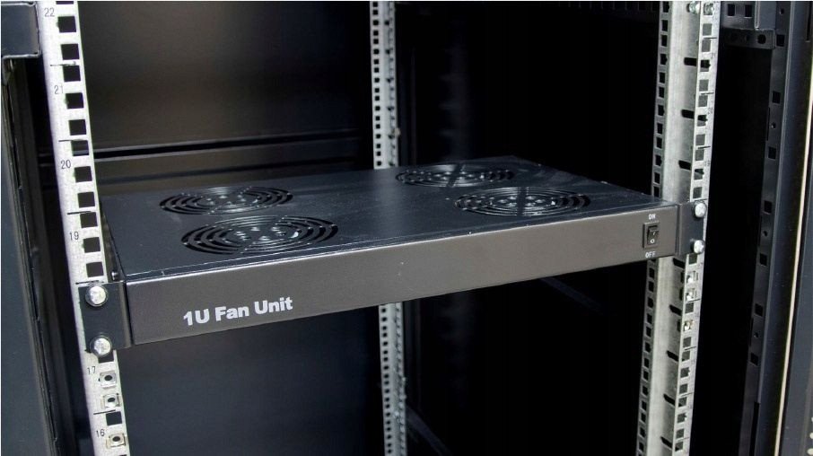 Panel me 4 ventilatorë për kabinet Rack Pulsar RAWP-1, për ajrosje dhe ftohje