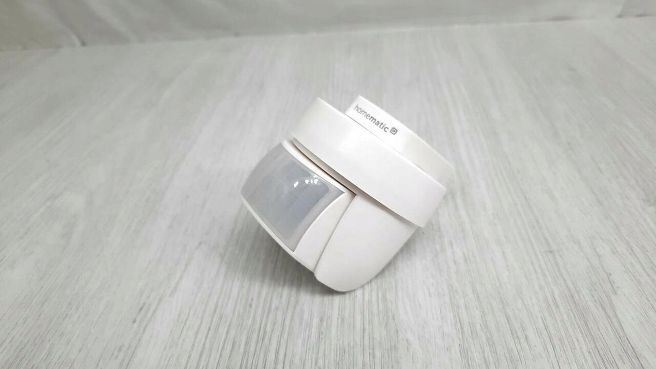 Detektor lëvizjeje i jashtëm Homematic IP HmIP-SMO-2, sensor PIR, sensor drite, i bardhë